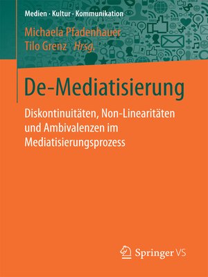 cover image of De-Mediatisierung